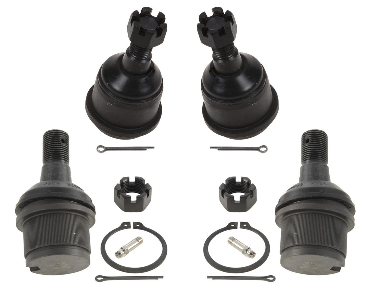 Se adapta a 03-13 Dodge Ram Pick 2500 juntas de rótula superior inferior KIT de 4 piezas