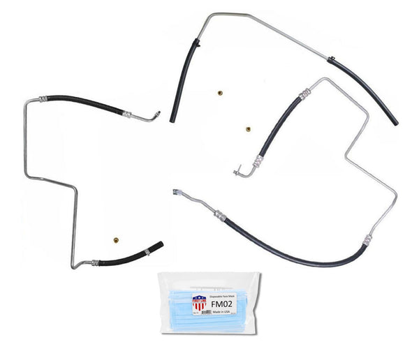 Manguera de retorno de presión de dirección asistida para Trailblazer Envoy 2002-09 4.2L estilo OE