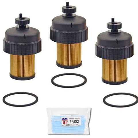 Se adapta al filtro de combustible diésel Duramax de 6,5 l de Chevrolet y al kit de tapa de 3 piezas REF# 10154635