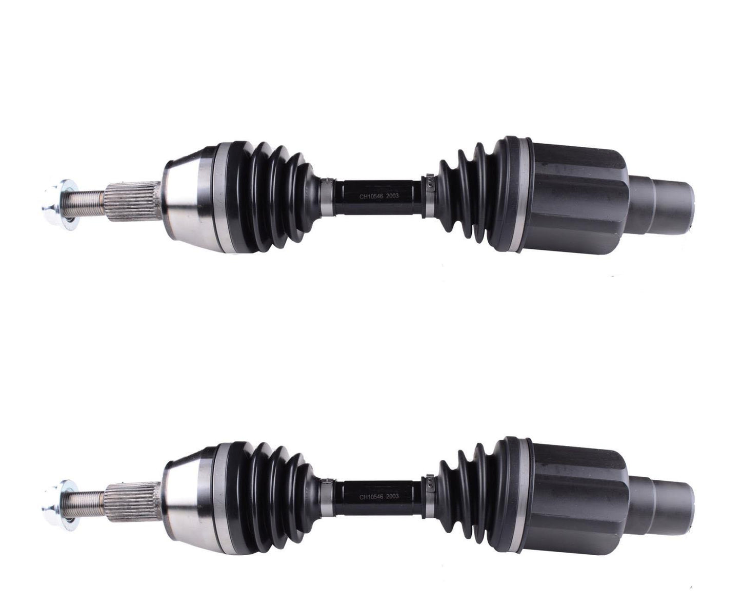 Complete CV Drive Axle Shafts For 05-11 Dodge Dakota Heavy Duty Off Road Axles
