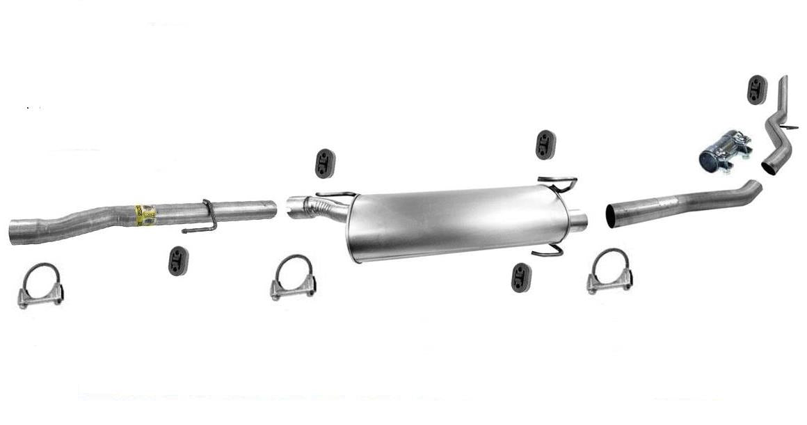 Silenciador de escape para Dodge Ram 1500 Mega Cab 5.7L 8 Stud 06-08 Extended Crew Cab
