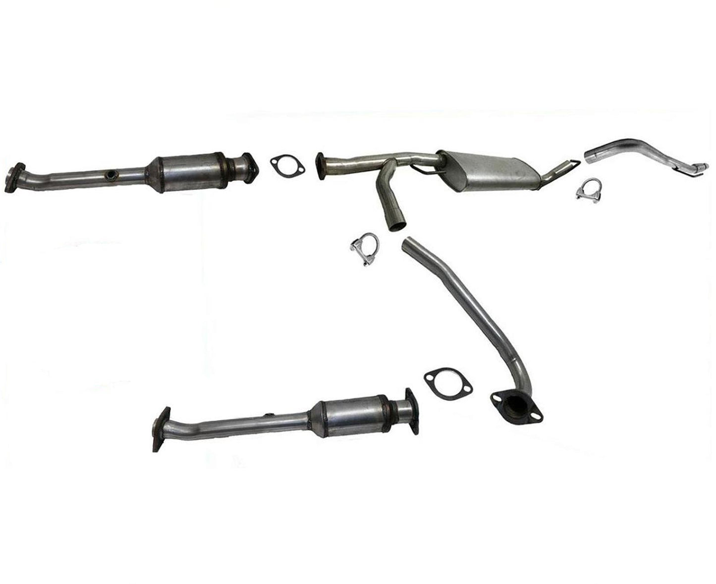 Convertidores catalíticos y sistema de escape silenciador completo para Nissan Xterra 05-07