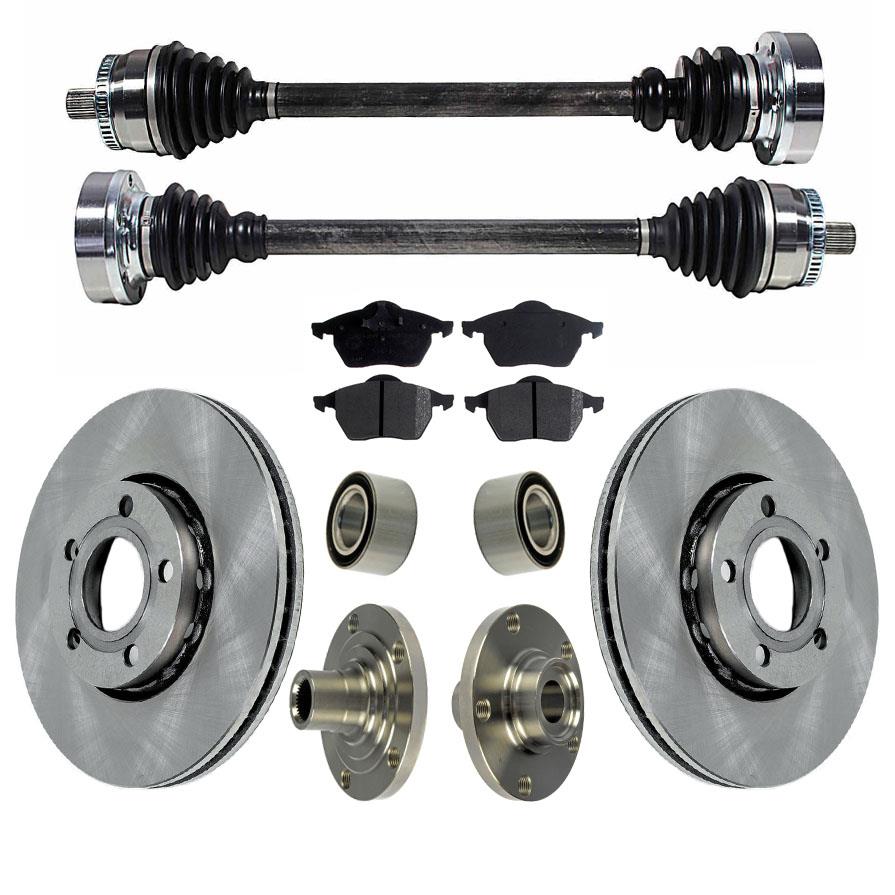 Kit de ejes delanteros Cv para Audi A4 tracción delantera 1.8 transmisión manual 97-00