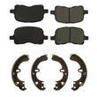 Fits Toyota Corolla 1998-2002 Front Ceramic Brake Pads & Rear Brake Shoes