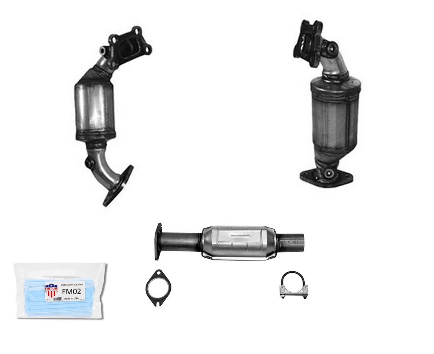 Convertidor catalítico delantero (3) para Chevrolet Impala 2012-2013 3.6L
