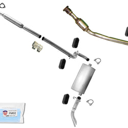 For GM 05-09 Equinox 3.4L Catalytic Converter Exhaust Muffler System Pipe USA