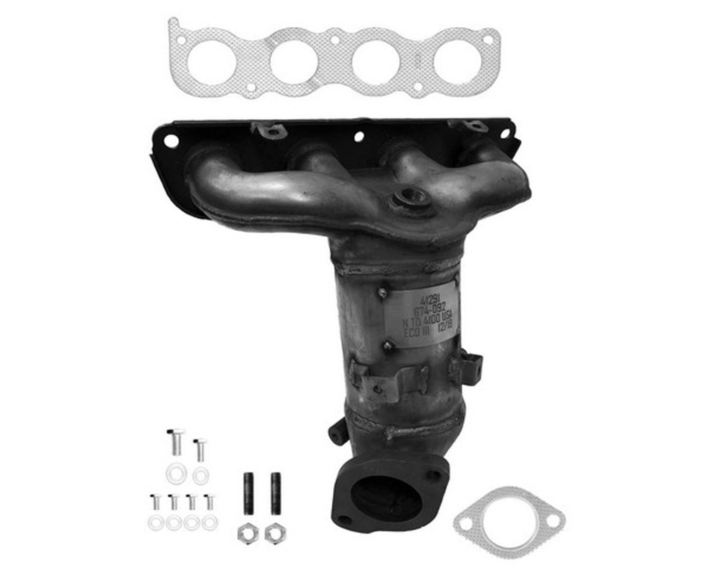 Convertidor catalítico delantero para emisiones Hyundai Elantra 2.0LW/ULEV 2017-2020