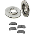 Fits 1994-1996 Mitsubishi Montero 3.5L Front Brake Rotors & Pads