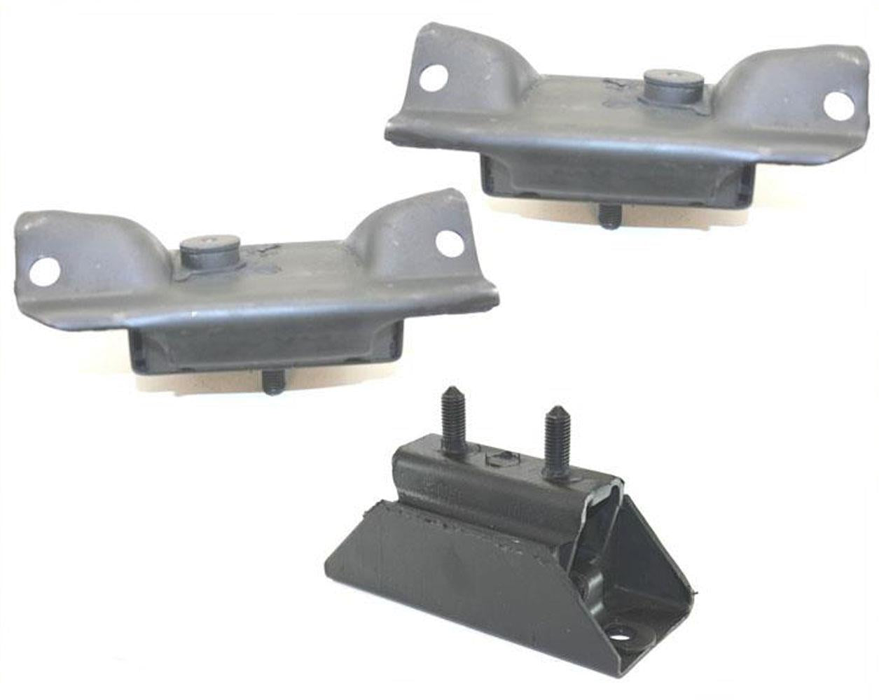 Soportes de motor 100% nuevos y mejorados con prueba de torsión + kit Trans de 3 piezas 94-96 Bronco 5.0L