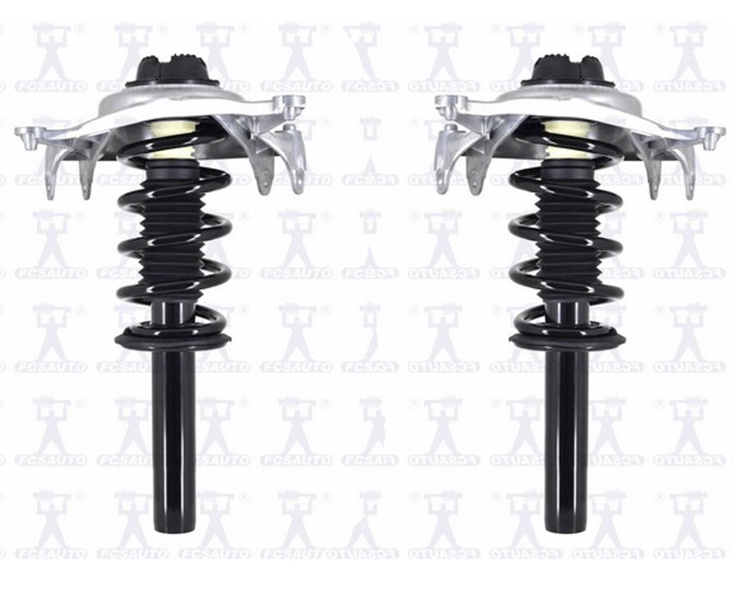 F Conjunto completo de puntales de resorte helicoidal para suspensión pasiva Audi Q5 W 2009-2012