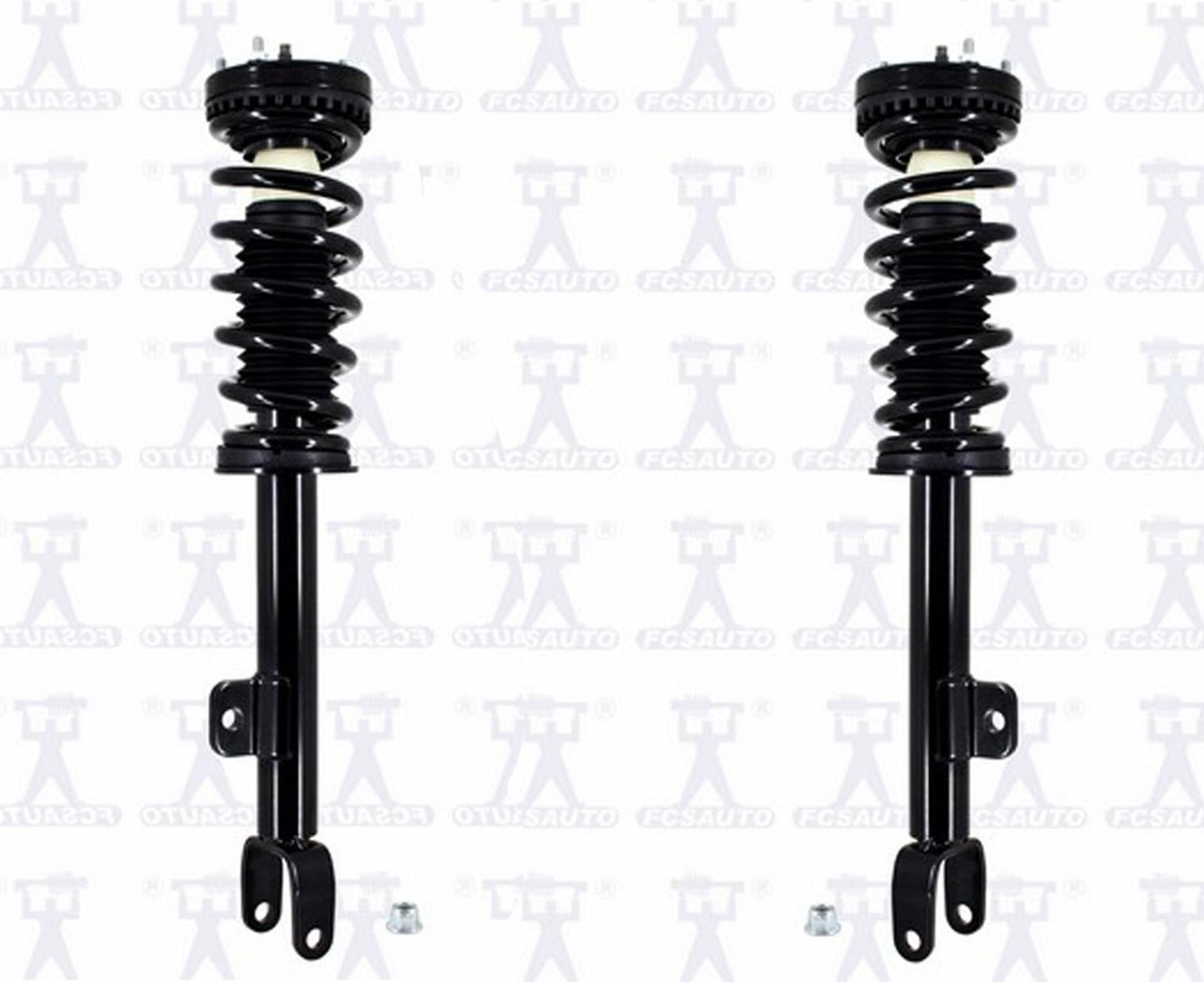 Conjunto de puntales de resorte helicoidal delantero para Dodge Charger Pursuit de tracción trasera 11-2018