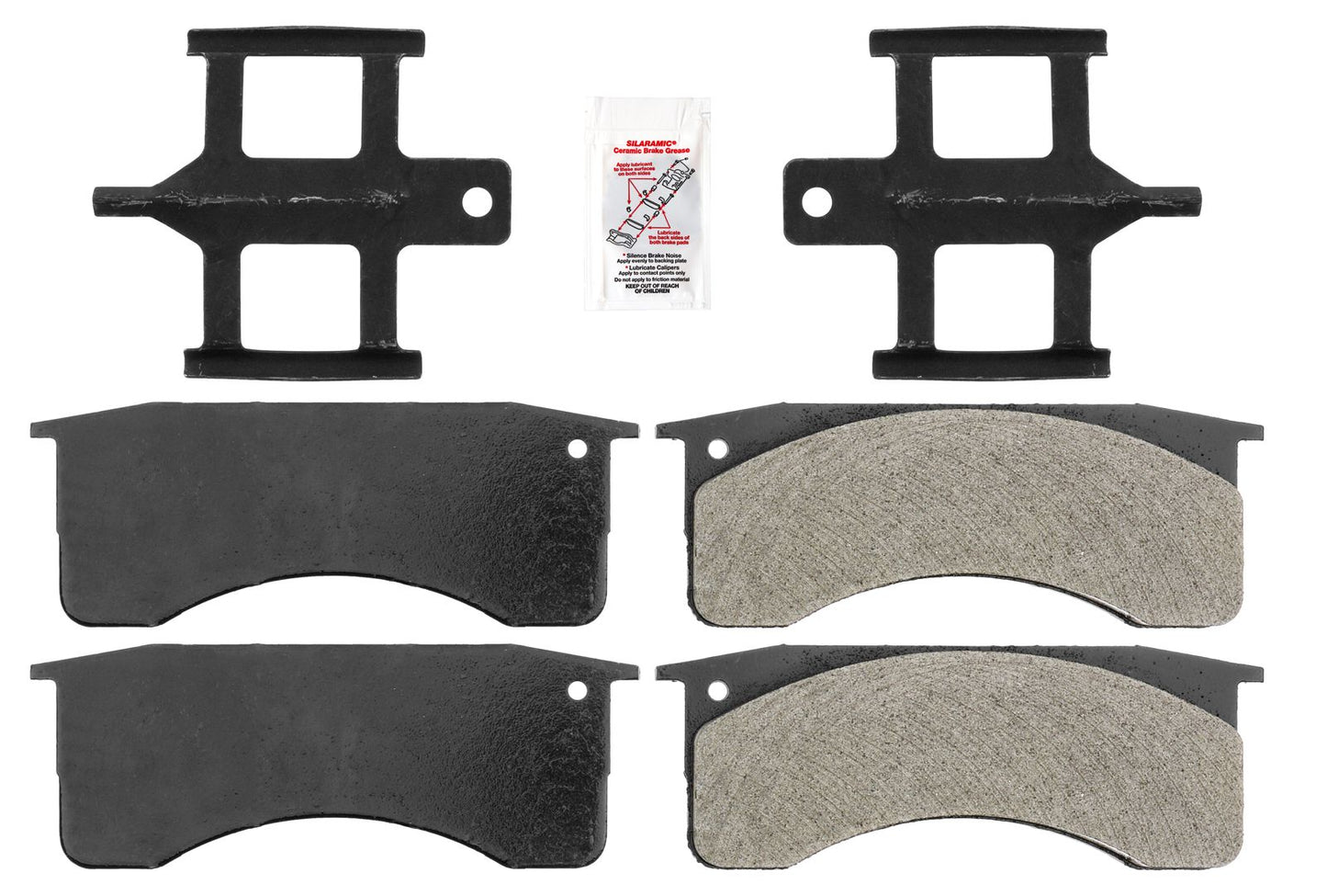 Freightliner, Blue Bird Premium, PASTILLAS de freno de servicio severo para pinza Meritor QD