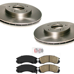 Compatible con rotores de freno delanteros y pastillas de freno de cerámica Mitsubishi 3000GT Stealth 1991-1999.