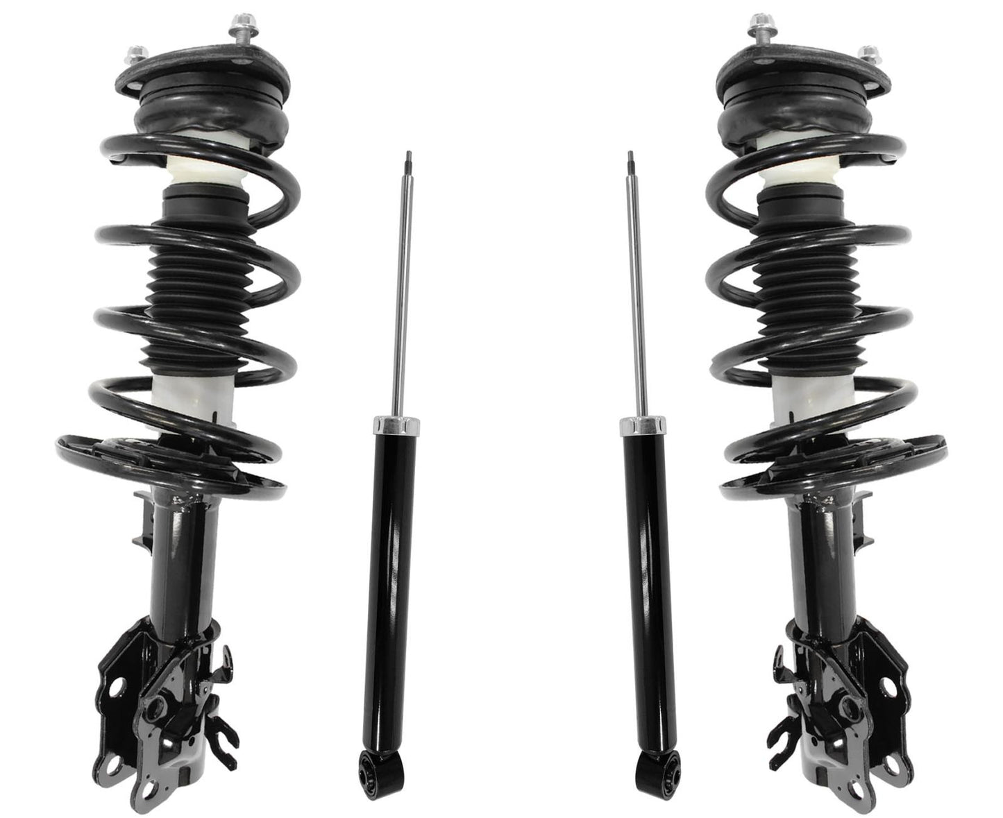 Front Complete Struts With Coil Spring & Rear Shocks Fits 2014-2017 Mazda 6