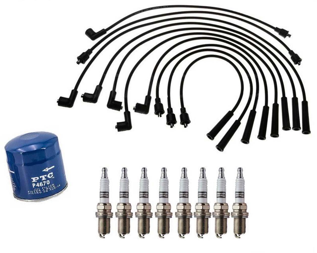 Cables de encendido Bujías y filtro de aceite para Land Rover Range Rover 3.9L 87-94