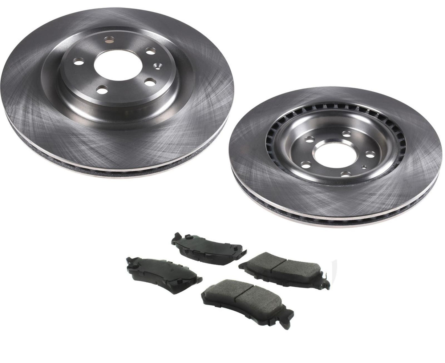 Pastillas de freno de rotores de freno con ventilación trasera 3p para Audi A4 Quattro 2.0 Código CYMC 17-2020