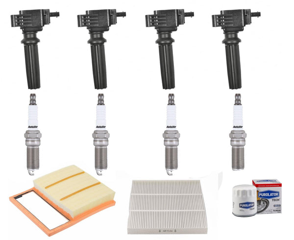 Bobinas de encendido directo Bujías Tune Up para Fusion 2017-2018 2.0L 2.5L Natural