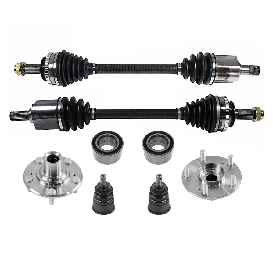 Para 98-02 Accord V6 3.0L 100% nuevo eje de transmisión CV bujes de eje completo juntas de bolas