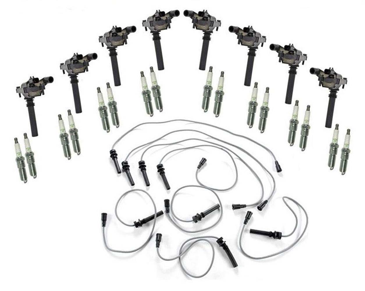 Cables de bujías de bobina de encendido para DODGE RAM PICKUP 1500 03-05 5.7L Hemi 25PC Kit