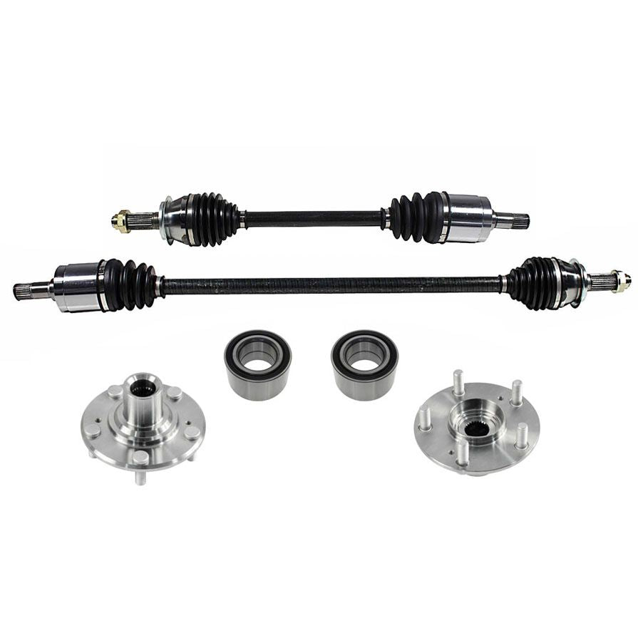 Front Axles Hubs & Bearings for Honda Civic 1.8L 06-11 Automatic Trnasmission