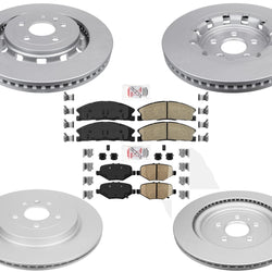 Fits 13-19 Explorer Police Option Coated Rotors & Brake Pads 352MM H/D Explorer