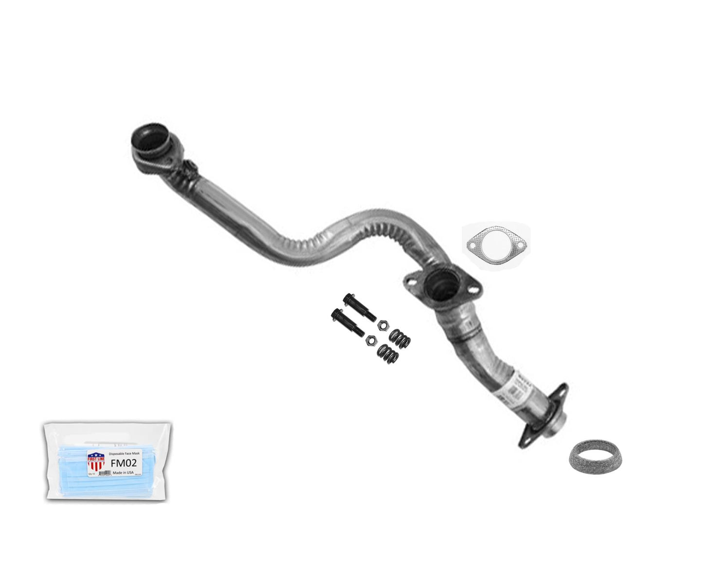 Fits for 2009-2012 Ford Escape 3.0L Engine Y Pipe with bolts gaskets