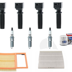 Direct Ignition Coils Spark Plugs Tune Up for 2013-2020 Ford Fusion 2.0L Hybrid