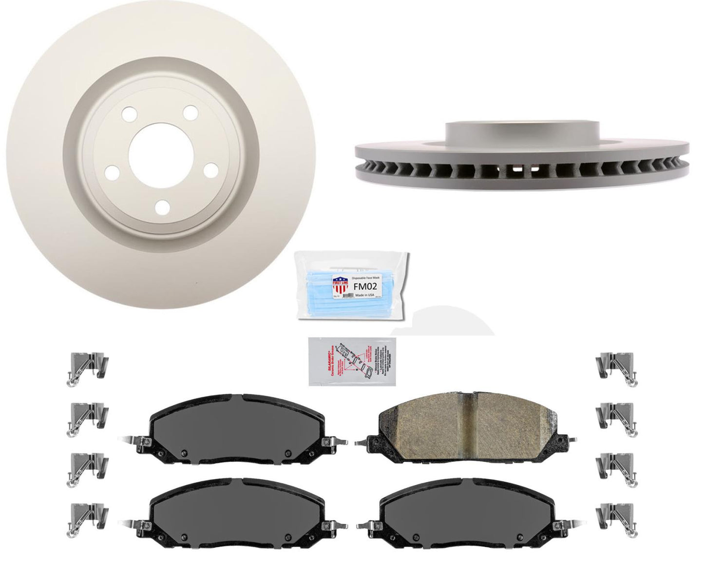 Pastillas de rotores de disco F con alto contenido de carbono, freno de 363MM, para utilidad interceptor de policía 20-23