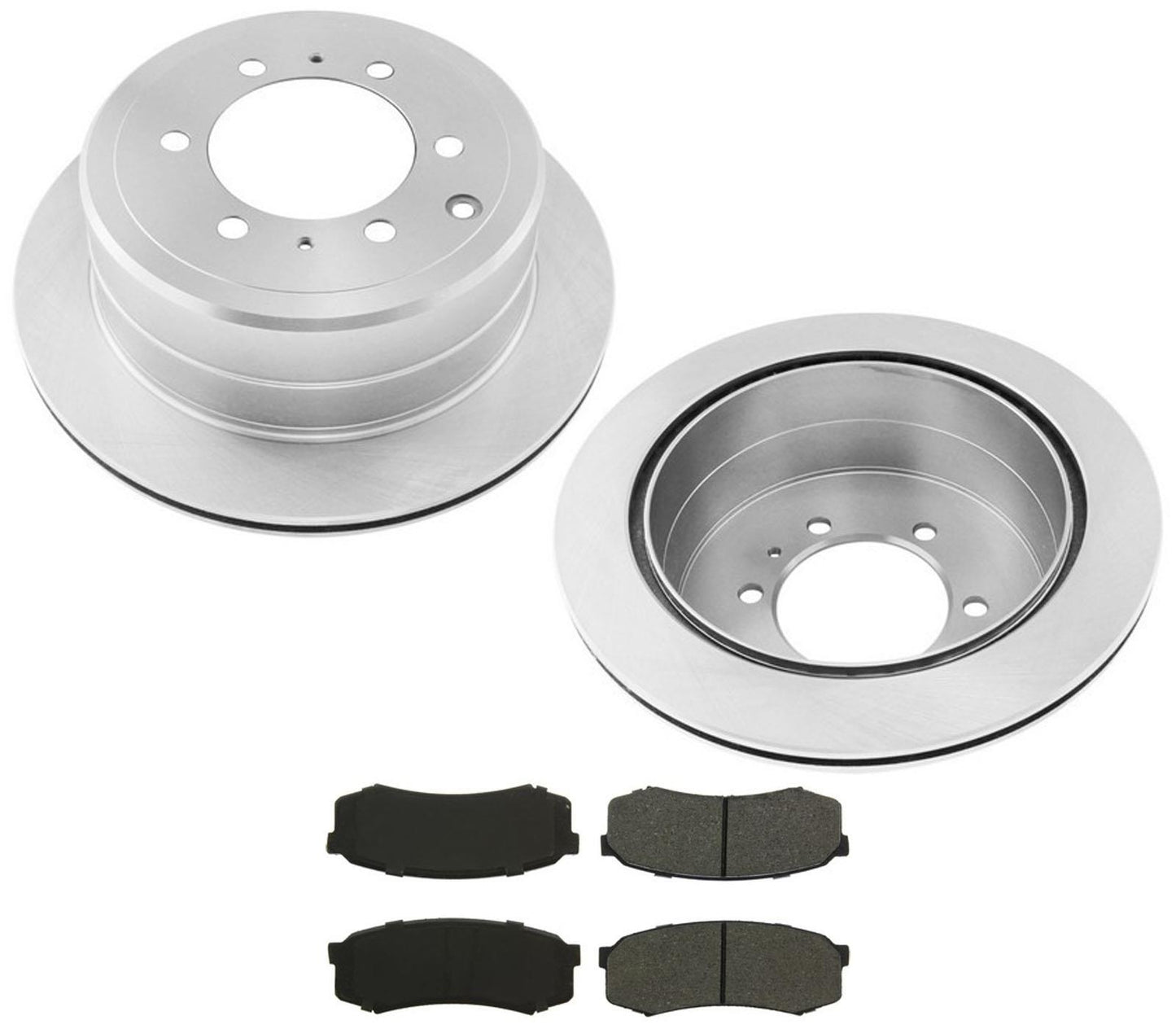 Fits 1993-1997 Landcruiser LX450 Rear Brake Rotor & Ceramic Pads