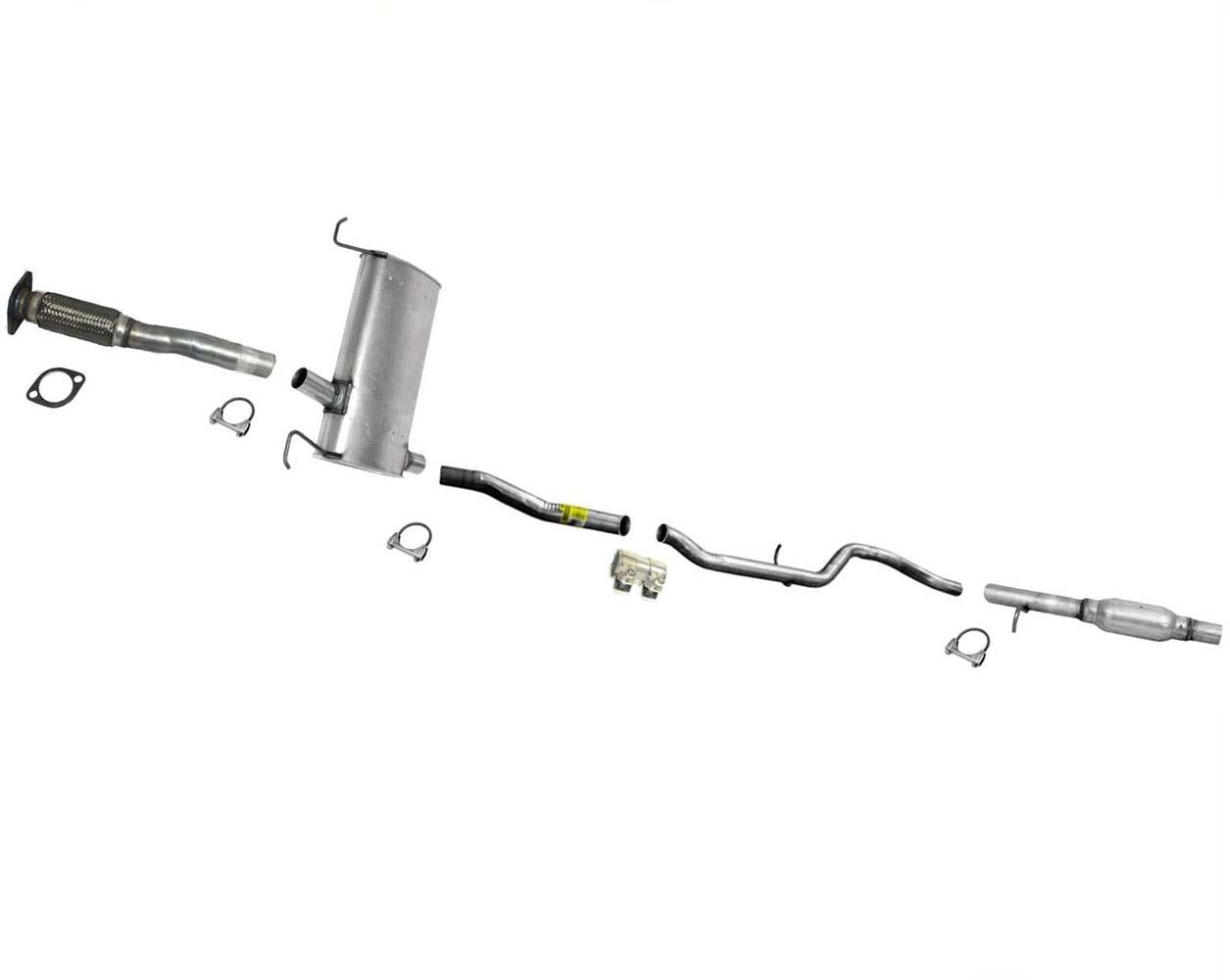 Se adapta al tubo de escape del silenciador Freestar Ford 04-07, incluye tubo flexible