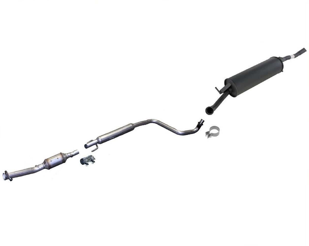 Catalytic Converter & Extension Pipe Muffler for Toyota Echo Sedan 00-05