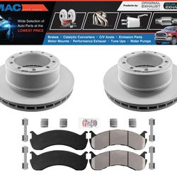 Front Fleet Pads & Rotors For Ford F650 F750 73MM 4153222 73 Caliper Casting