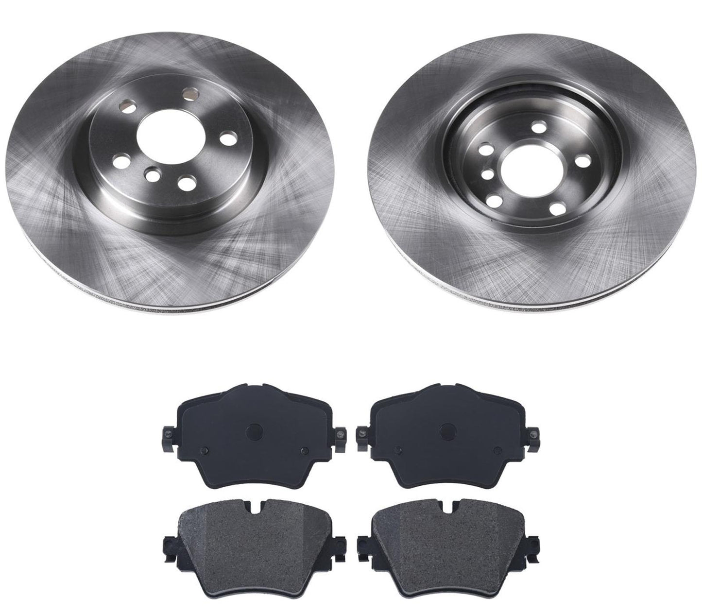 Front Disc Brake Rotors OE Metallic Pads Fits 2016-2021 BMW X1 REF 34116865713