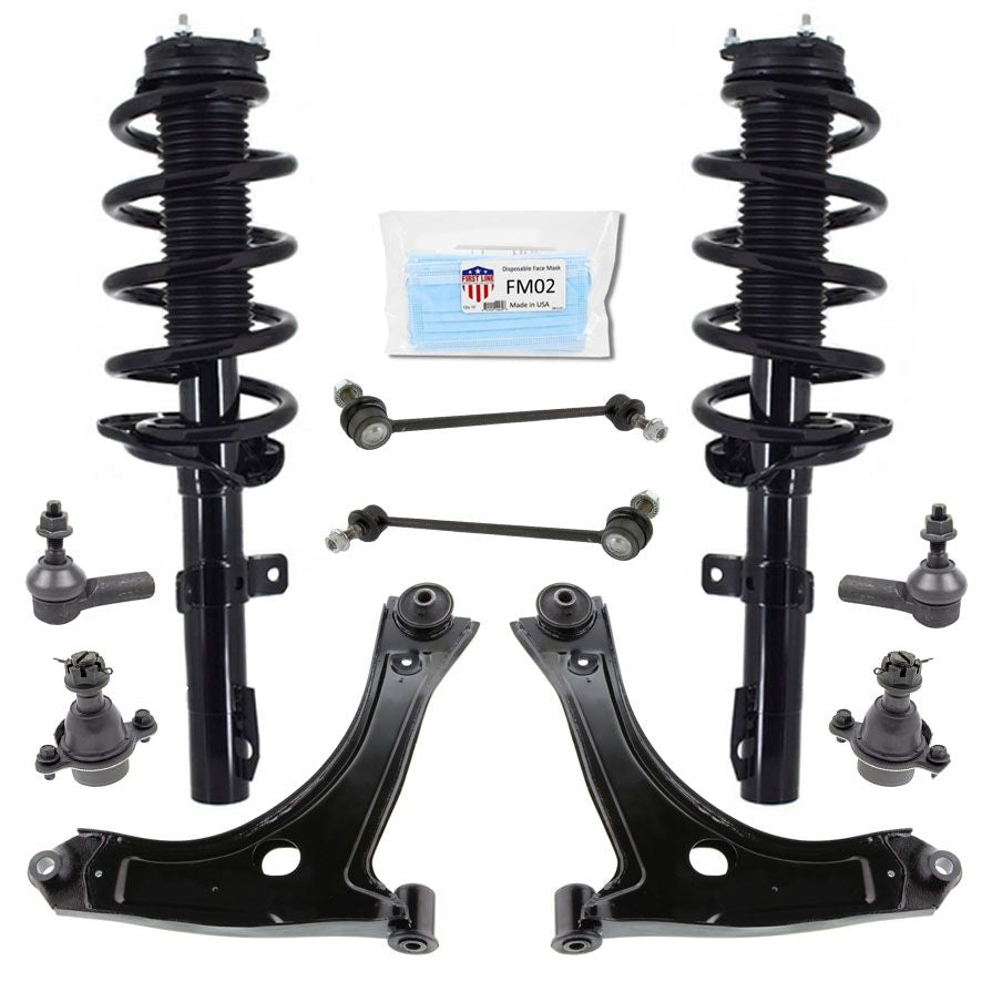 Front Lower Control Arm W/ Ball Joint 2015-2019 for Ford Transit 150 10pc