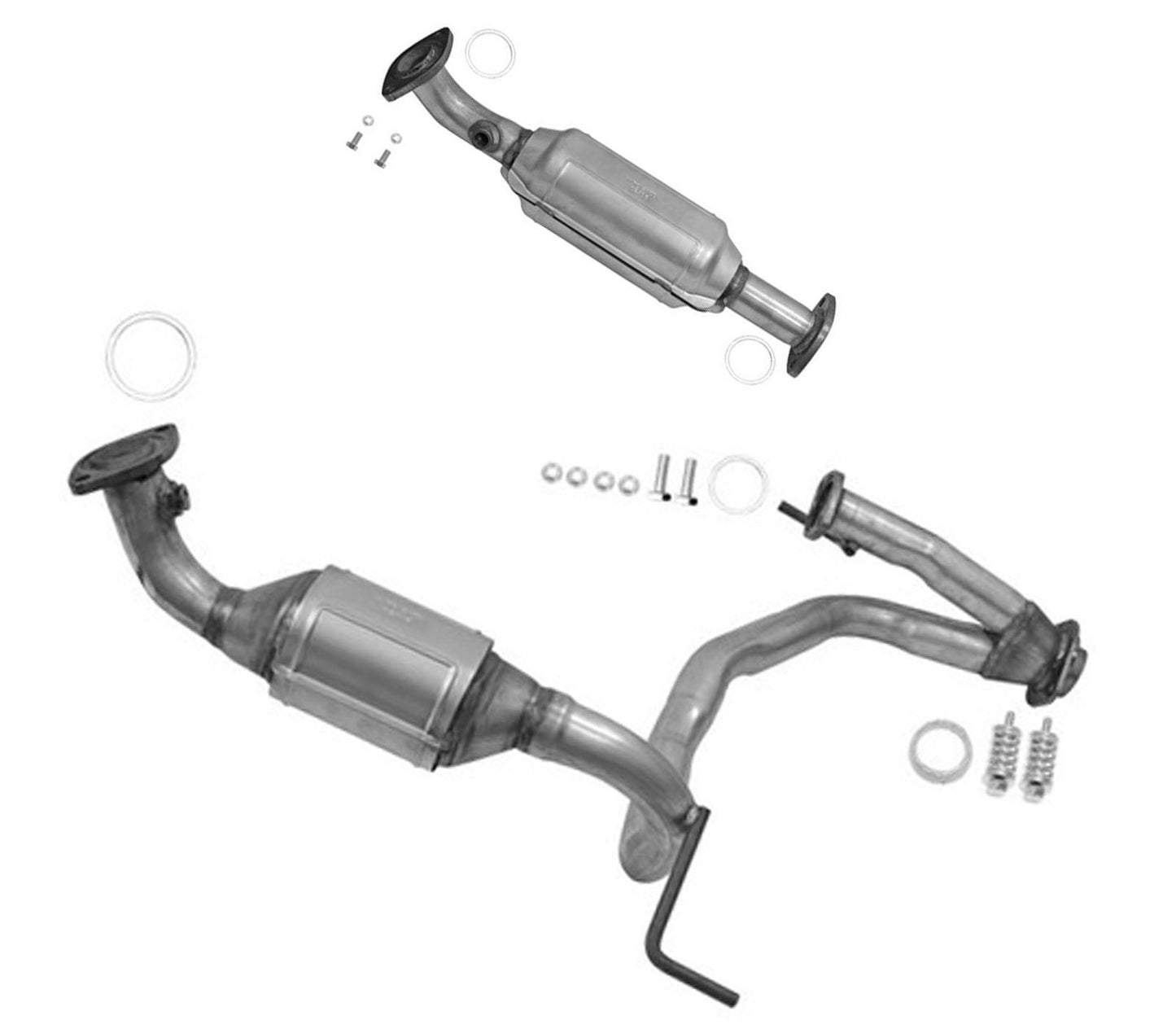 Convertidores catalíticos inferiores traseros izquierdo y derecho para Toyota Tacoma 4.0L TRD 2012-2015