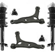 Front Struts Control Arms Ball Joints Tie Rods Links For Promaster 1500 14-2022