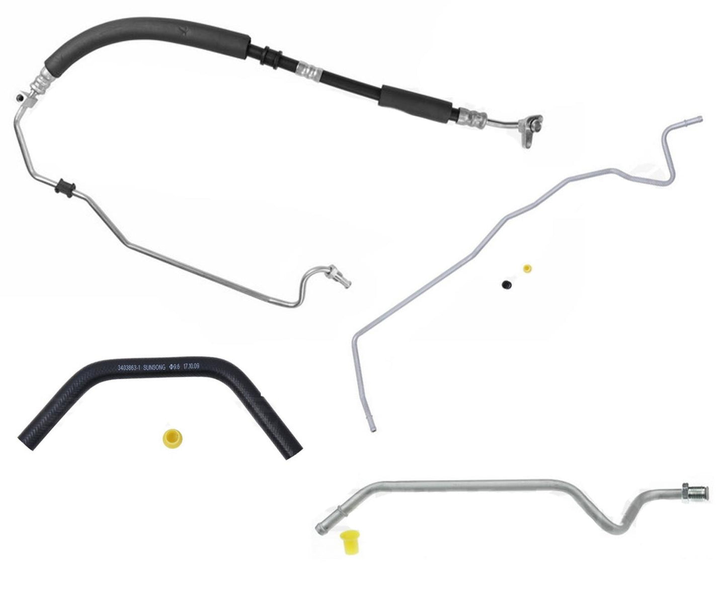 Power Steering Pressure Hose Assembly For 2003-2007 Accord 2.4 REF 53713-SDA-A01