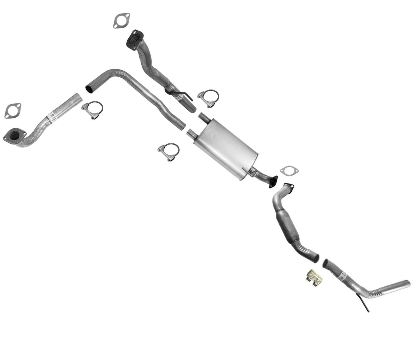 For 2007 2010 2011 2012 2015 Nissan Armada 5.6L Muffler Pipe Exhaust System