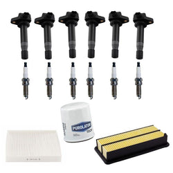 Bobinas de encendido directo y bujías de iridio, kit de 15 piezas 2011-2012 para Acura RL 3.7L