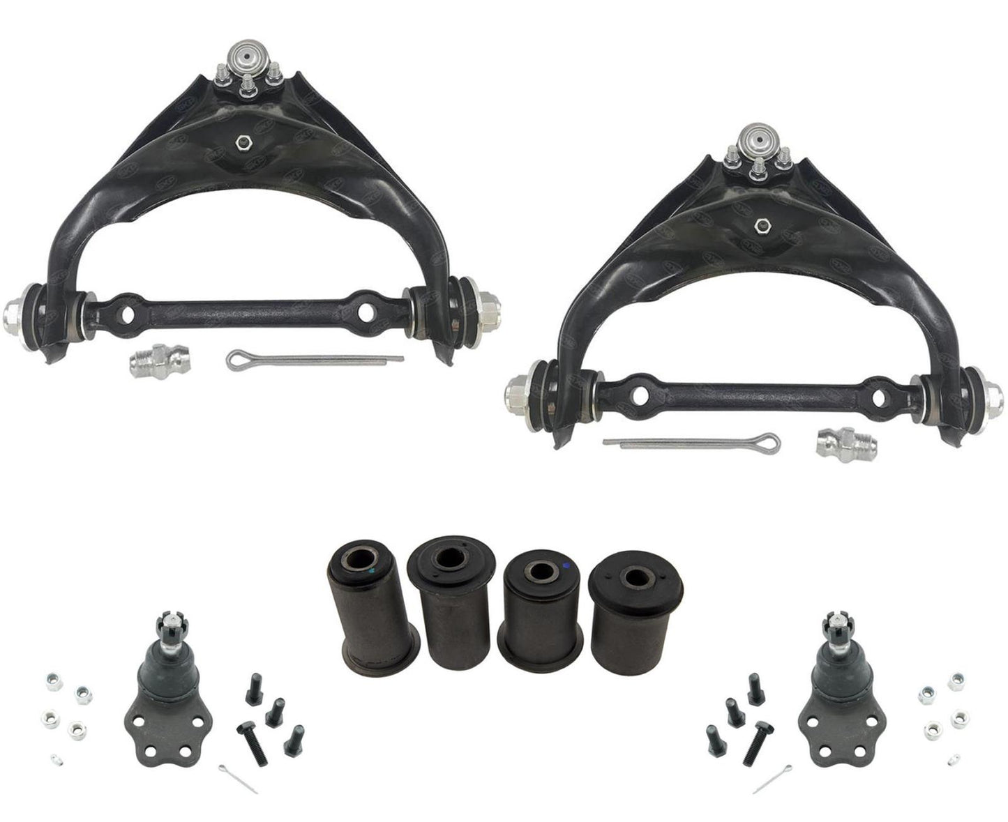 Front Upper Control Arms Lower Bushings Fits 00-04 Dodge Dakota Rear Wheel Drive