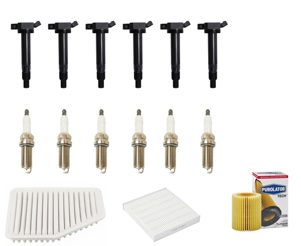 Direct Ignition Coils Platinum Spark Plugs Tune Up for 2006 Lexus GS300