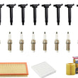 Direct Ignition Coils Platinum Spark Plugs Tune Up for 2007-2009 Lexus LS460