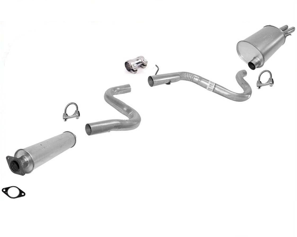 Fits 1997-2004 Buick Regal 3.8L Resonator & Muffler Exhaust System