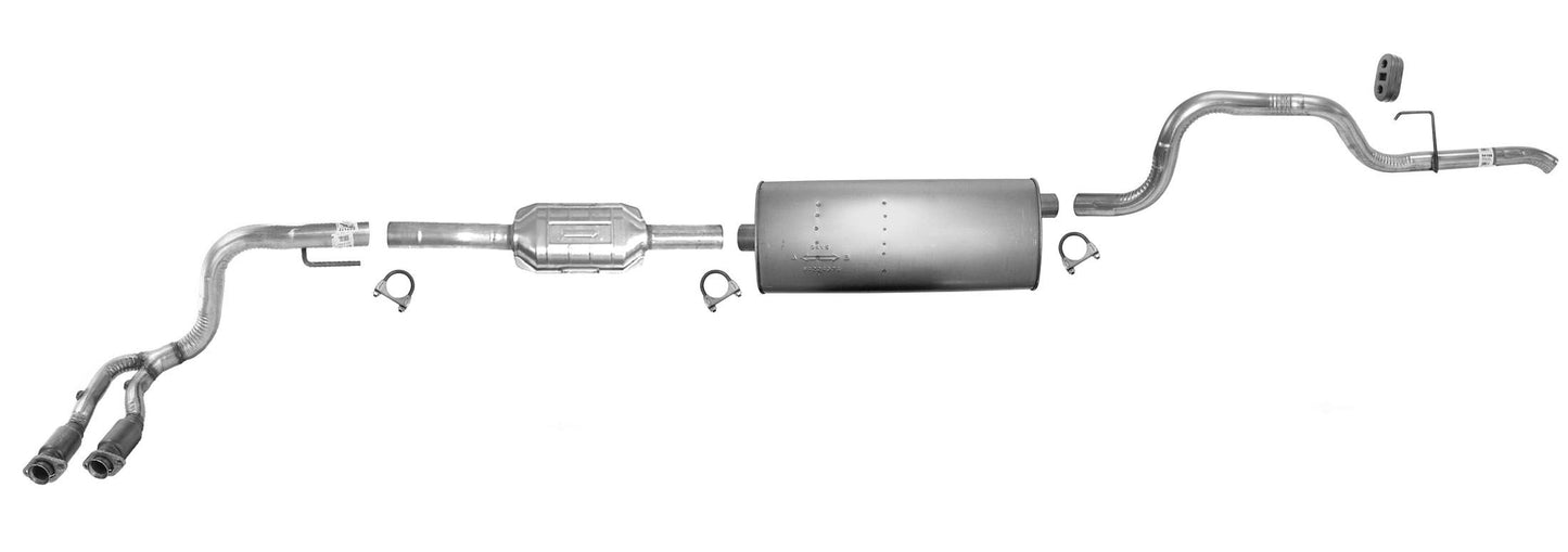 Tubo de escape del silenciador del convertidor catalítico del tubo Eng 02-04 para Jeep Grand Cherokee 4,0