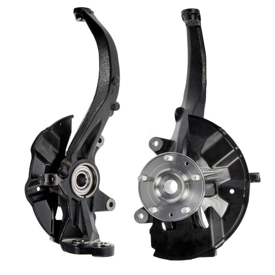 Front Left & Right Steering Hub Knuckles Kit For Ford Ford Fusion 2006-2012