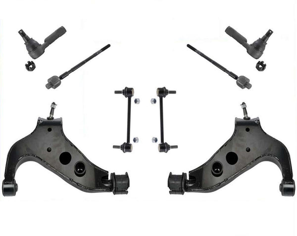 Brazos inferiores delanteros, juntas esféricas, tirantes para Nissan Pathfinder 1996-2002