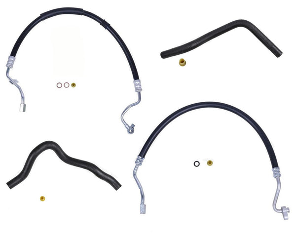 Manguera de retorno de presión de dirección asistida de 4 piezas para Subaru B9 Tribeca 2006-2012