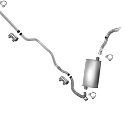 Fits 1986-1991 Buick LeSabre 3.8L Single Exhaust Pipe System Mufflers