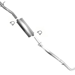 Muffler Tail for 2000 2003 Dodge Dakota Quad Cab 2 Wheel Drive 131