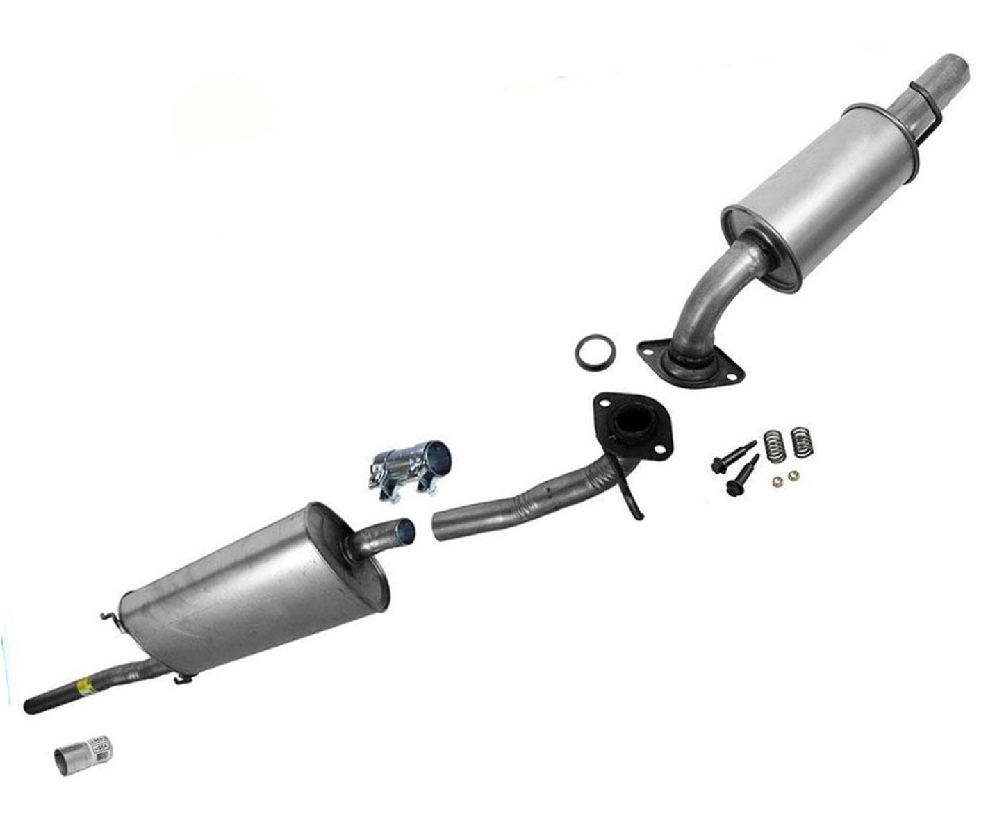 Silenciador trasero y resonador para Toyota Highlander 3.5L V6 2008-2013